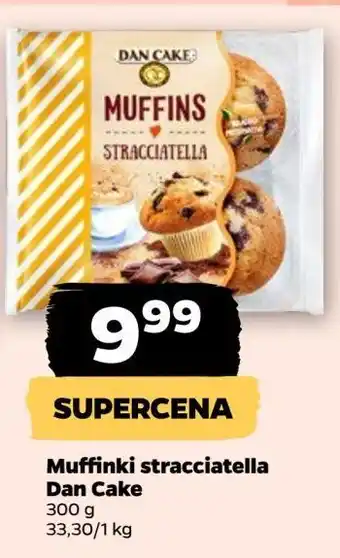 Netto Mufinki straciatella Dan Cake oferta