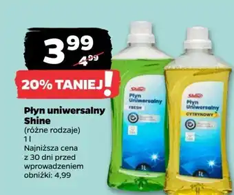 Netto Płyn uniwersalny cytrynowy Shine Classic oferta