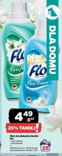 Netto Płyn do płukania pure breeze Flo oferta