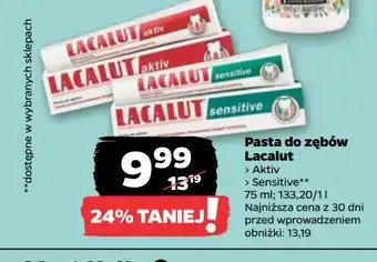 Netto Pasta do zębów Lacalut Aktiv oferta