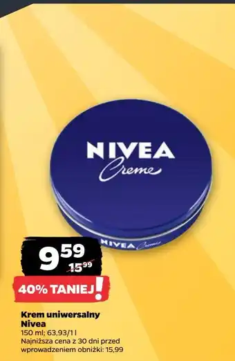 Netto Krem do twarzy i ciała Nivea Creme oferta