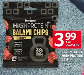 Selgros SALAMI CHIPS HIGH PROTEIN oferta