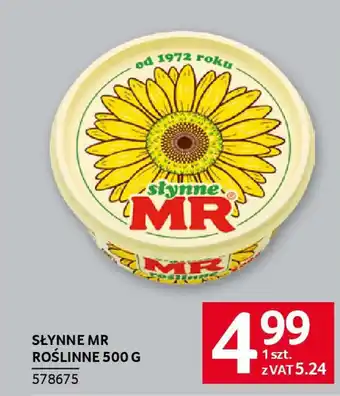 Selgros SŁYNNE MR ROŚLINNE oferta