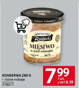 Selgros KONSERWA oferta