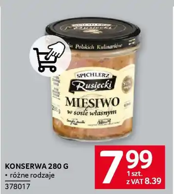 Selgros KONSERWA oferta