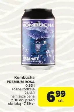 Carrefour Kombucha Premium Rosa oferta