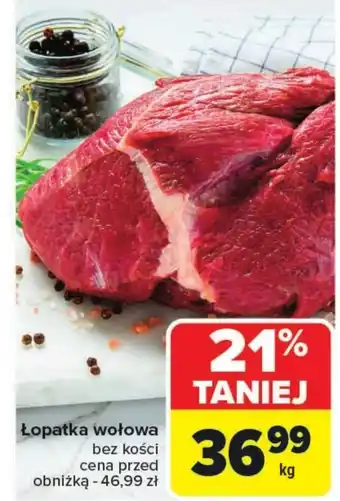 Carrefour Łopatka bez kości oferta