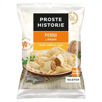 Carrefour Proste Historie Pierogi z mięsem 450 g oferta