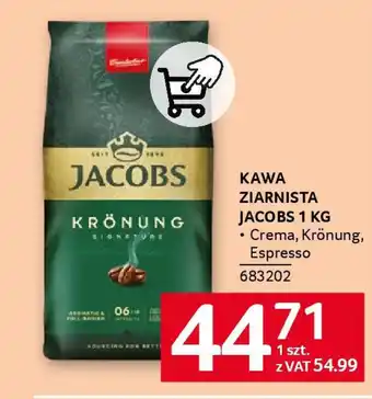 Selgros KAWA ZIARNISTA JACOBS oferta