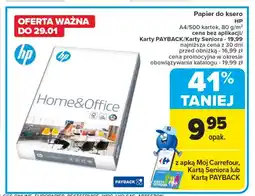 Carrefour Papier ksero HP oferta