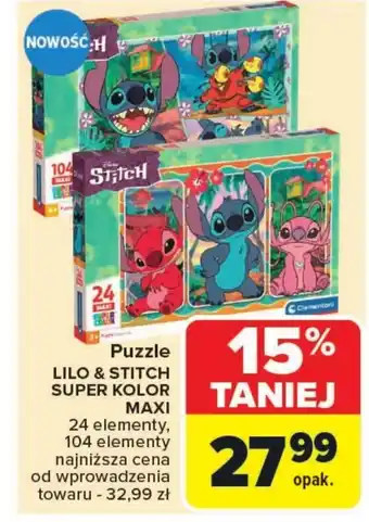 Carrefour Puzzle LILO & STITCH oferta