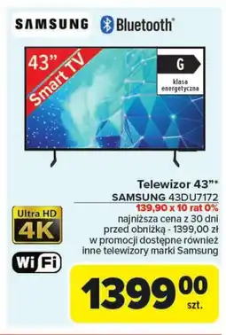 Carrefour Telewizor Samsung oferta