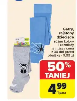 Carrefour Getry dziecięce oferta