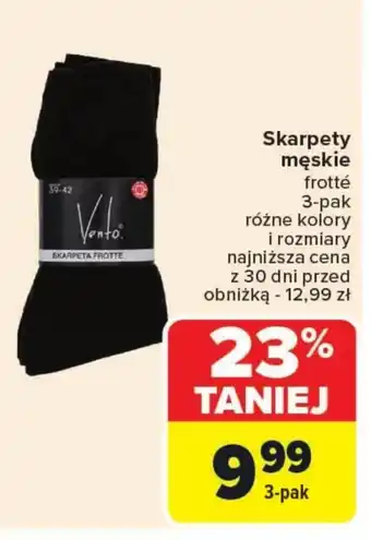 Carrefour Skarpety męskie oferta