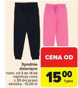 Carrefour Spodnie dziecięce O oferta