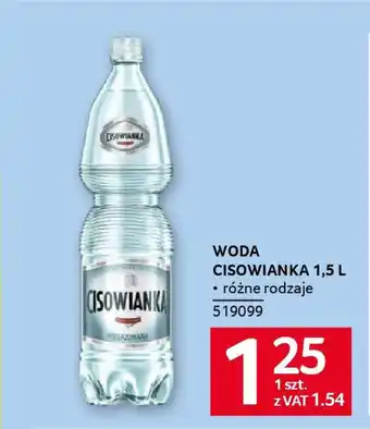 Selgros WODA CISOWIANKA oferta