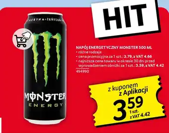 Selgros NAPÓJ ENERGETYCZNY MONSTER oferta