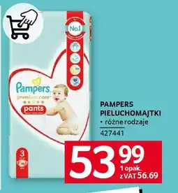 Selgros PAMPERS PIELUCHOMAJTKI oferta