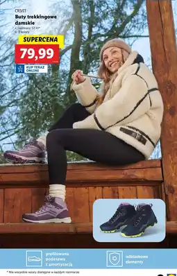 Lidl Buty trekkingowe Crivit oferta