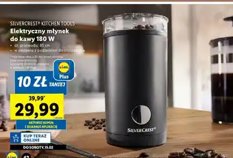 Lidl Elektryczny młynek do kawy 180 w Silvercrest oferta