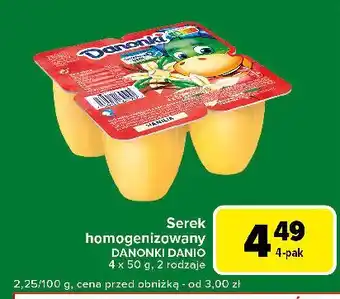 Carrefour Express Serek wanilia Danone Danonki oferta