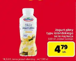 Globi Jogurt typu islandzkiego wanilia Piątnica Skyr oferta