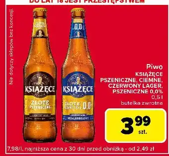 Globi Piwo Książęce Czerwony Lager oferta