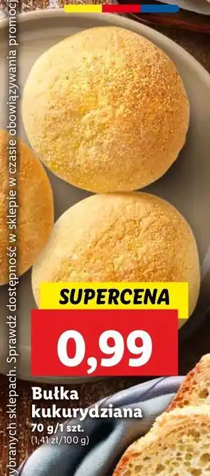 Lidl Bułka kukurydziana oferta