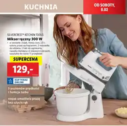 Lidl Mikser ręczny z misą 300w Silvercrest oferta