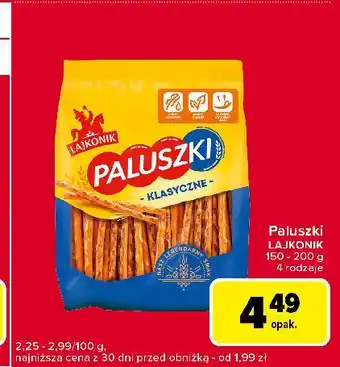 Globi Paluszki słone Lajkonik oferta