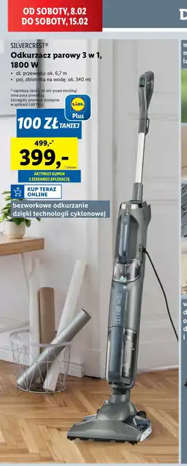 Lidl Odkurzacz wielofunkcyjny 3 w 1 Silvercrest oferta