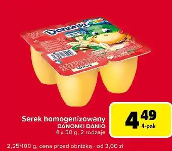 Globi Serek wanilia Danone Danonki oferta