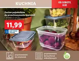 Lidl Zestaw pojemników 500 ml oferta