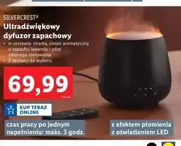 Lidl Dyfuzor ultradźwiękowy zapachowy 80 ml Silvercrest oferta