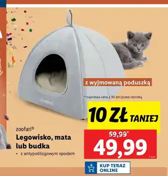 Lidl Budka dla kota 42 x 35 cm Zoofari oferta