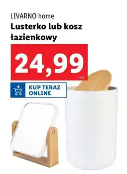 Lidl Kosz łazienkowy Livarno Home oferta