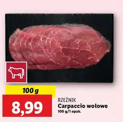 Lidl Carpaccio wołowe Rzeźnik Codzienna Dostawa oferta