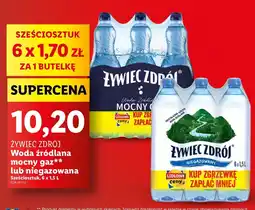 Lidl Woda niegazowana Żywiec Zdrój oferta