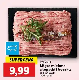 Lidl Mięso mielone z łopatki i boczku Rzeźnik Codzienna Dostawa oferta