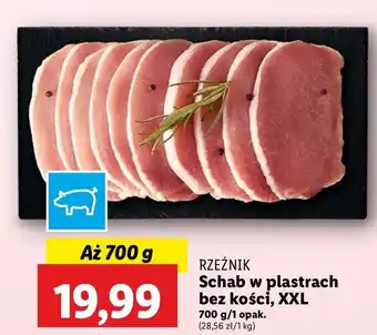 Lidl Schab bez kości - plastry Rzeźnik Codzienna Dostawa oferta