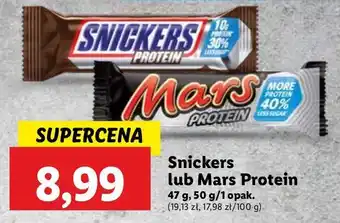 Lidl Baton Mars Protein oferta