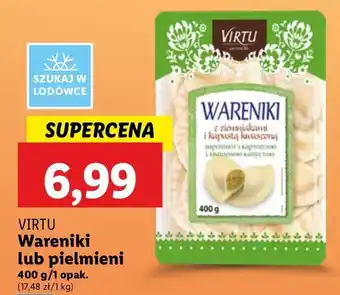 Lidl Pielmieni z mięsem Virtu oferta