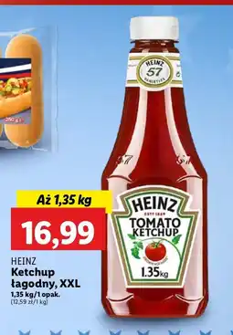 Lidl Ketchup łagodny Heinz oferta