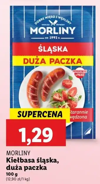 Lidl Kiełbasa śląska Morliny oferta