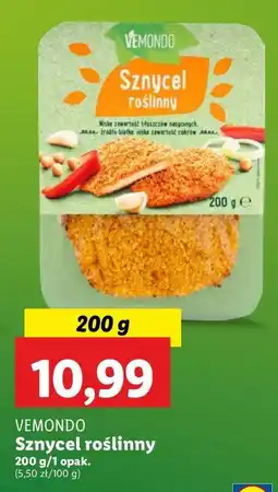 Lidl Sznycel roślinny Vemondo oferta