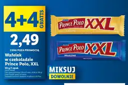 Lidl Wafelek mleczny Prince Polo Xxl oferta