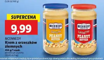 Lidl Masło orzechowe crunchy Mcennedy oferta