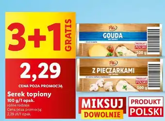 Lidl Ser topiony z pieczarkami Pilos oferta