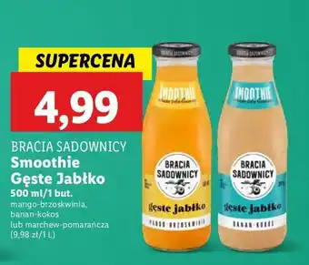 Lidl Napój smoothie marchewka-pomarańcza Bracia Sadownicy oferta