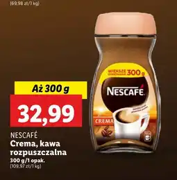 Lidl Kawa Nescafe Crema oferta